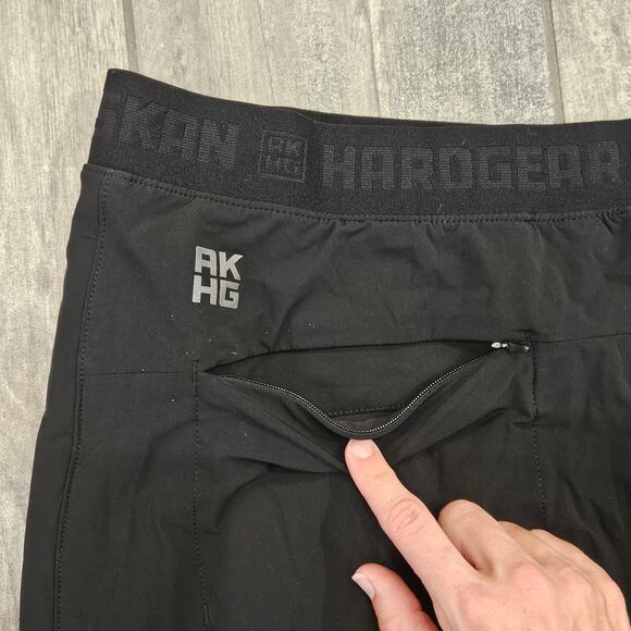 Duluth Trading Co Alaskan Hardgear Joggers Women’s 18R Black Stretch Performance - Picture 7 of 11